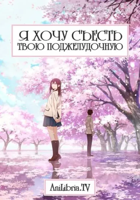 Постер «Я хочу съесть твою поджелудочную»